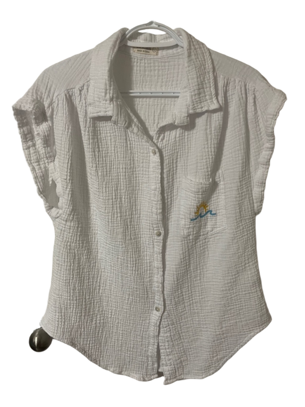 4Our Dreamers White Shirt Size Large